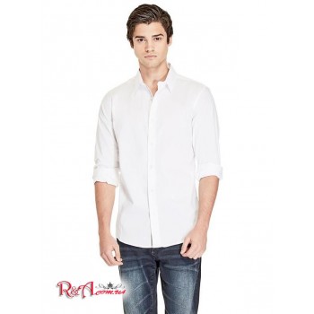 Чоловіча Сорочка (Damon Poplin Shirt) 983-01 True Білий