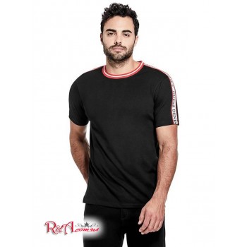 Чоловіча Футболка (Hyatt Logo Tape Tee) 1534-01 Реактивний Чорний