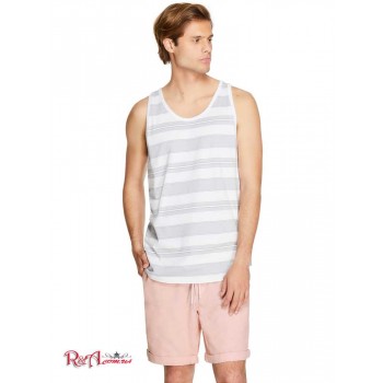 Чоловічий Танк (Snow Striped Tank) 29865-01 Pure Білий