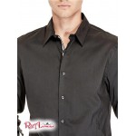 Мужская Рубашка GUESS Factory (Damon Poplin Shirt) 985-01 Реактивний Черный