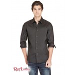 Чоловіча Сорочка GUESS Factory (Damon Poplin Shirt) 985-01 Реактивний Чорний
