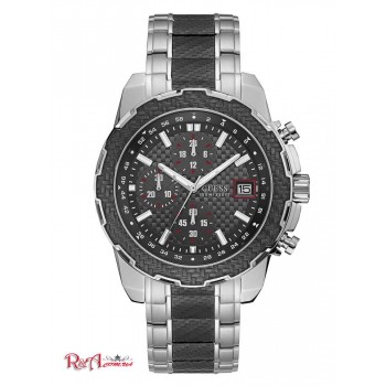 Чоловічий Годинник (Silver-Tone And Black Chronograph Watch) 30086-01 Немає Кольору