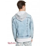 Чоловіча Куртка GUESS Factory (Harold Hooded Denim Jacket) 29836-01 Світлий WПопелясто-Сірий