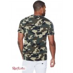 Мужская Футболка GUESS Factory (Hyatt Camo Logo Tee) 29456-01 Камуфляж