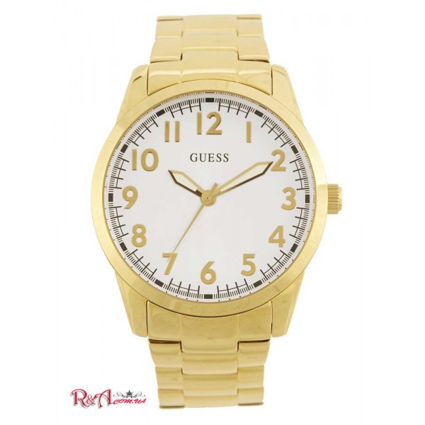 Мужские Часы GUESS Factory (Gold-Tone Classic Analog Watch) 30056-01 Нет Цвета