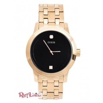 Чоловіча Сукня (Black and Gold-Tone Diamond Dress Watch) 1817-01 Немає Кольору