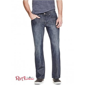 Чоловічі Джинси (Rowland Relaxed Straight Jeans) 767-01 Темна Мийка