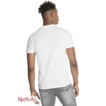 Мужская Футболка GUESS Factory (Taft Embossed Logo Tee) 29437-01 Pure Белый
