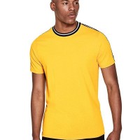 Мужская Футболка (Hyatt Logo Tape Tee) 4948-01 Лимонный Slice