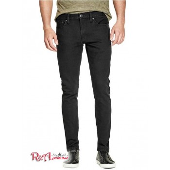 Чоловічі Джинси (Scotch Stretch Skinny Jeans) 709-01 Чорна Мийка