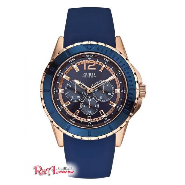 Мужские Часы GUESS Factory (Blue-Tone Sport Watch) 1819-01 Нет Цвета