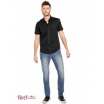 Мужская Рубашка GUESS Factory (Darrow Slim Short-Sleeve Shirt) 29899-01 Реактивний Черный