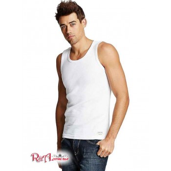 Чоловічий Танк (Bradford Rib Tank) 12869-01 Pure Білий
