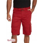 Мужские Шорты GUESS Factory (Karl Cargo Shorts) 29759-01 Красный Noir