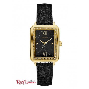 Жіночий Годинник (Black and Gold-Tone Rectangle Watch) 5110-01 Немає Кольору