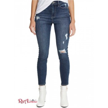 Жіночі Джинси (Eco Simmone High-Rise Skinny Jeans) 30333-01 Темний Destroy WПопелясто-Сірий