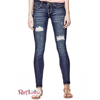 Жіночі Джинси (Sienna Distressed Curvy Skinny Jeans) 2073-01 Темне Знищення Мити