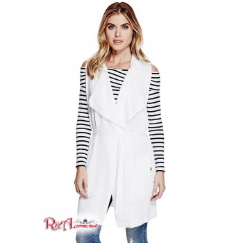 Жіночий Жилет (Tristen Draped Vest) 6054-01 True White