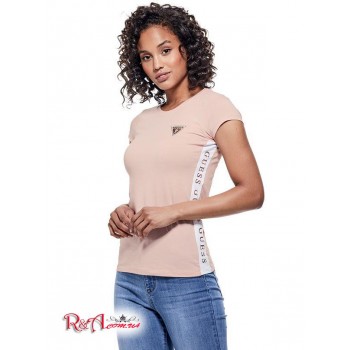 Жіноча Футболка (Leann Logo Tee) 5884-01 Рожевий Lace