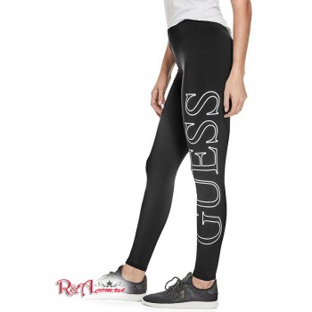 Жіночі Легінси (Manja Logo Leggings) 5915-01 Реактивний Чорний