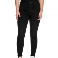 Жіночі Джинси (Simmone High-Rise Skinny Jeans) 30346-01 Чорний WПопелясто-Сірий 30 Inseam