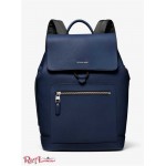 Мужской Рюкзак MICHAEL KORS (Hudson Pebbled Leather Backpack) 61530-05 Темный Denim