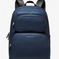 Чоловічий Рюкзак (Cooper Pebbled Leather Backpack) 61401-05 Військово-Морський