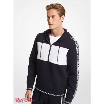 Чоловіче Худі (Logo Tape Scuba Half-Zip Hoodie) 61061-05 дрк опівночі