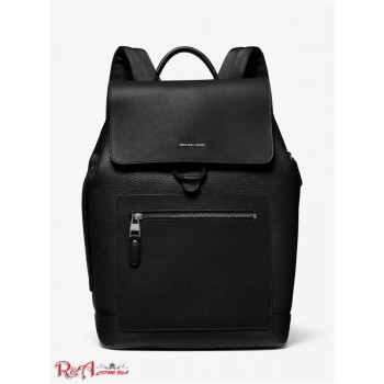 Чоловічий Рюкзак (Hudson Pebbled Leather Backpack) 61532-05 Чорний