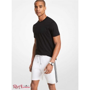 Чоловічі Шорти (Logo Tape Cotton Blend Shorts) 61022-05 Білий