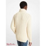Чоловіча Водолазка MICHAEL KORS (Cable Merino Wool Turtleneck Sweater) 65092-05 Bone