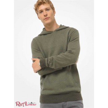 Чоловіче Худі (Nylon and Wool Blend Hoodie) 48663-05 sage