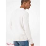 Мужской Свитер MICHAEL KORS (Cashmere Sweater) 48624-05 Off Белый