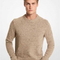 Мужской Свитер (Tweed Wool Blend Sweater) 65094-05 Chino