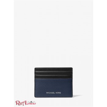 Чоловічий Чохол Для Карт (Cooper Pebbled Leather Tall Card Case) 61425-05 Військово-Морський
