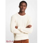 Мужской Свитер MICHAEL KORS (Waffle Knit Sweater) 61055-05 Bone