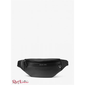 Мужская Поясная Сумка (Greyson Pebbled Leather Sling Pack) 65386-05 Черный