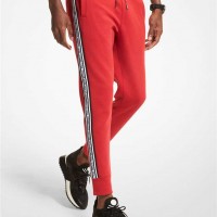 Мужские Джоггеры (Logo Tape Cotton Blend Jogger) 65076-05 Crimson