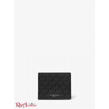 Чоловічий Гаманець (Greyson Logo Slim Billfold Wallet) 61386-05 Чорний