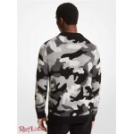 Мужской Свитер MICHAEL KORS (Camouflage Alpaca and Merino Wool Sweater) 65096-05 черный