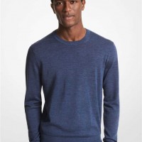 Чоловічий Светр (Merino Wool Sweater) 65086-05 Denim Melange
