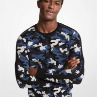 Мужской Свитер (Camouflage Viscose Blend Sweater) 65097-05 черный