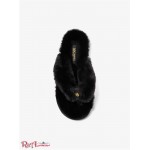 Женские Тапочки MICHAEL KORS (Lala Faux Fur Slipper) 65267-05 Черный