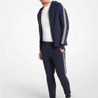 Мужские Джоггеры (Logo Tape Cotton Blend Jogger) 65077-05 Midnight