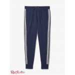 Мужские Джоггеры MICHAEL KORS (Logo Tape Cotton Blend Jogger) 65077-05 Midnight