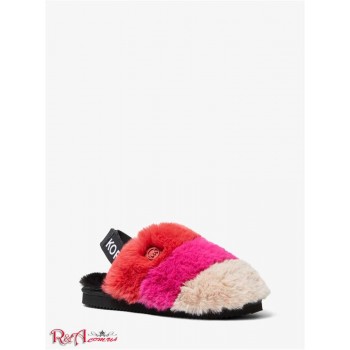 Женские Тапочки (Elsie Striped Faux Fur Slipper) 65268-05 multi