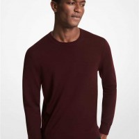 Мужской Свитер (Merino Wool Sweater) 65088-05 Cordovan