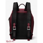 Мужской Рюкзак MICHAEL KORS (Hudson Pebbled Leather Backpack) 61529-05 Темный Berry