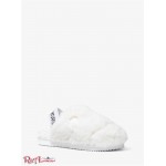 Женские Тапочки MICHAEL KORS (Elsie Faux Fur Slipper) 65269-05 Оптический Белый