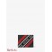 Чоловічий Гаманець (Hudson Logo Tape Slim Billfold Wallet) 65289-05 Чорний/Crimson